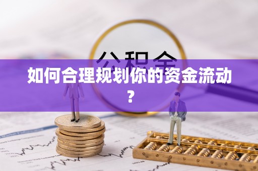 曹妃甸如何合理规划你的资金流动？