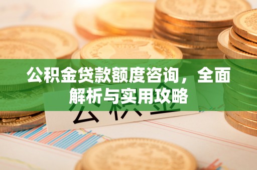 曹妃甸公积金贷款额度咨询，全面解析与实用攻略