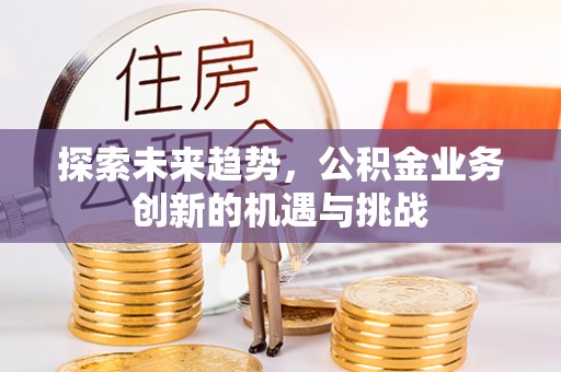 曹妃甸探索未来趋势，公积金业务创新的机遇与挑战
